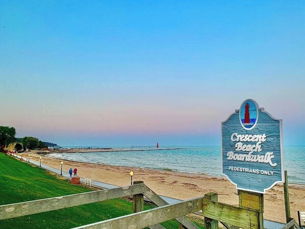 Beach nearby, beach towels