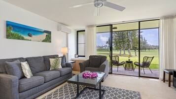 TV connectée, livres, chaîne hi-fi