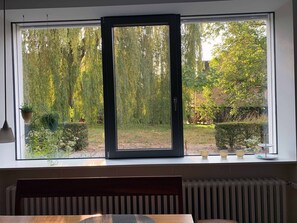 Apartment | Blick auf den Garten