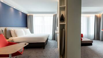 Standard Room, 1 Queen Bed with Sofa bed (Free Breakfast) | Desk, laptop workspace, blackout drapes, soundproofing