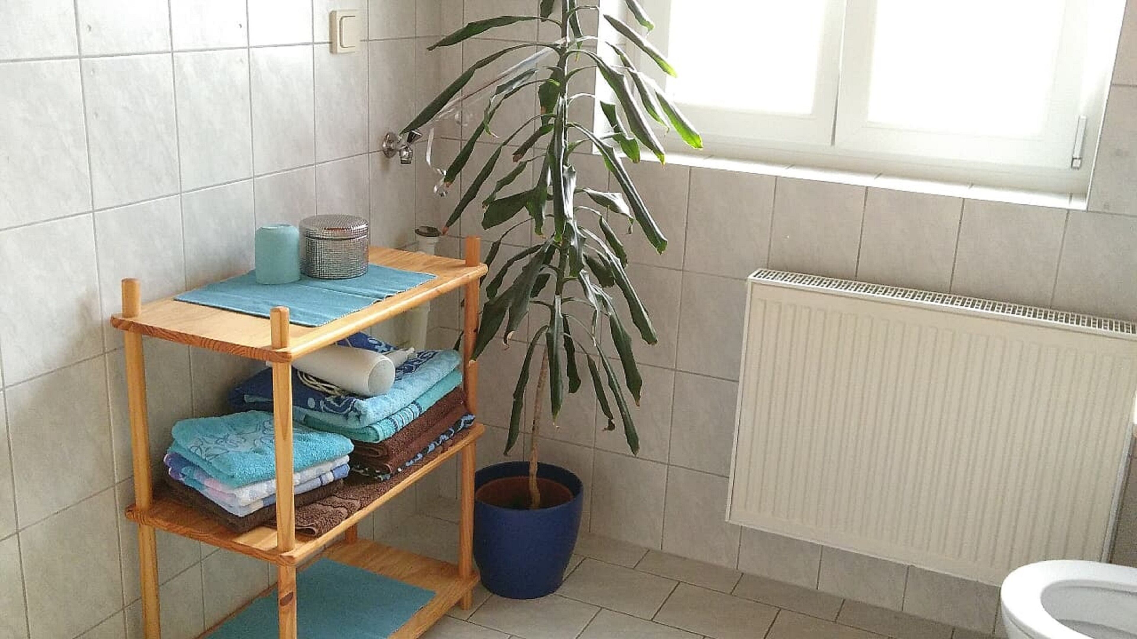 Condo | Bathroom | Shower, hair dryer
