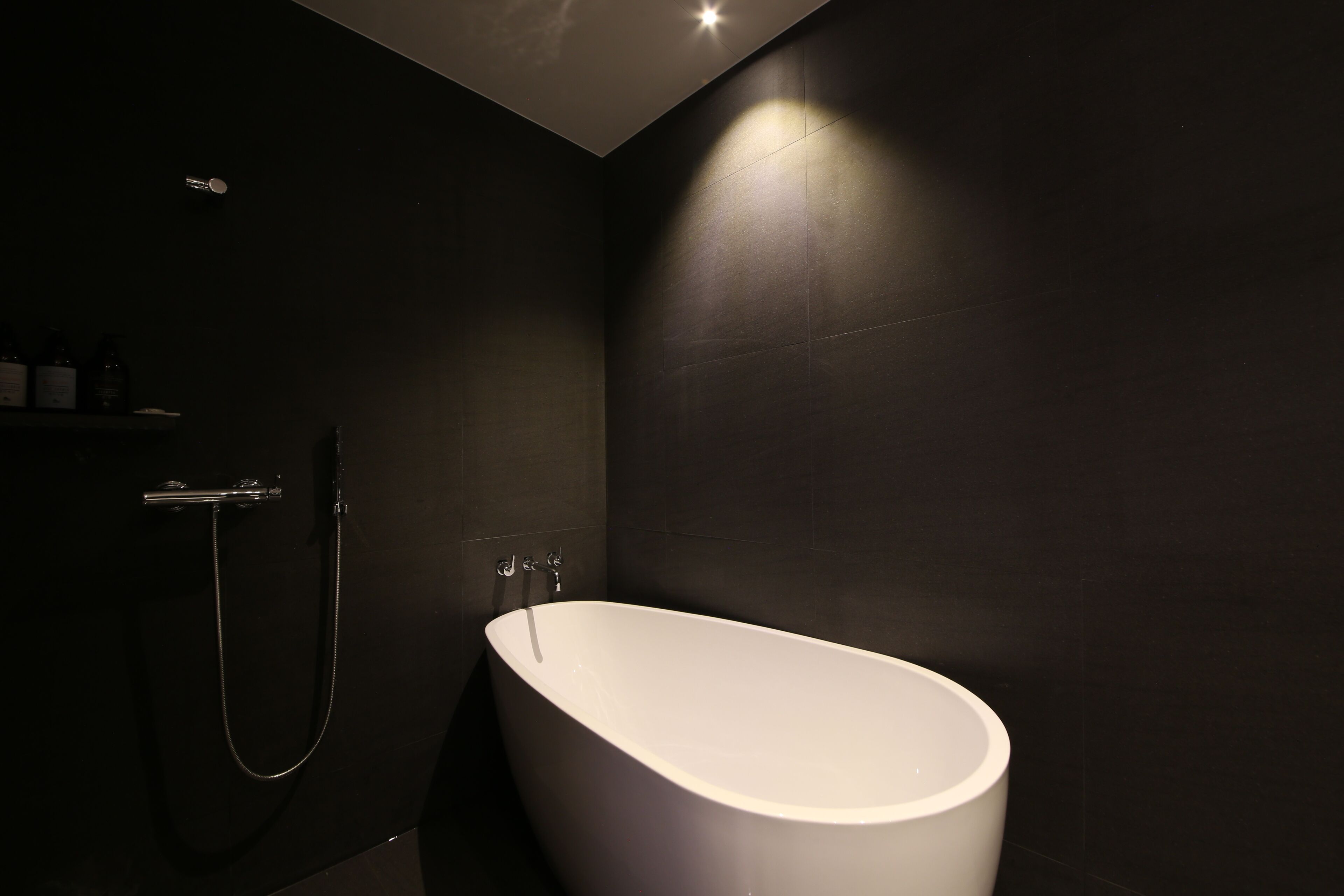 Deluxe Double Room | Bathroom | Separate bathtub and shower, free toiletries, hair dryer, bathrobes