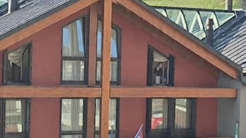 Fassade der Unterkunft