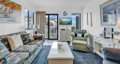 2 BR Condo Steps From Pristine Beaches