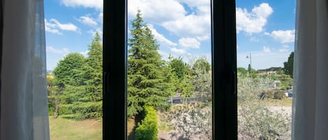 Vue depuis l’hébergement