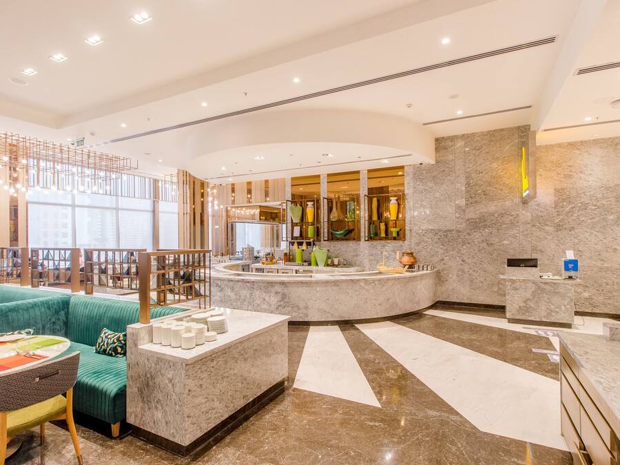 Breakfast, lunch and dinner served