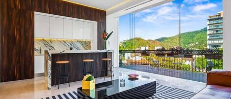 Televisie en een kantoor