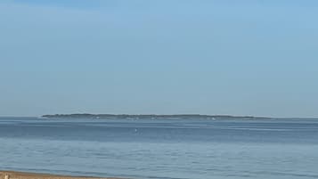Vlak bij het strand