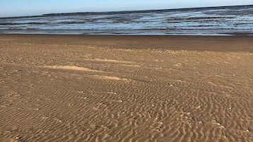 Vlak bij het strand