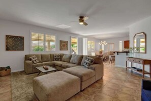 Fernseher, Kamin, Arbeitsbereiche