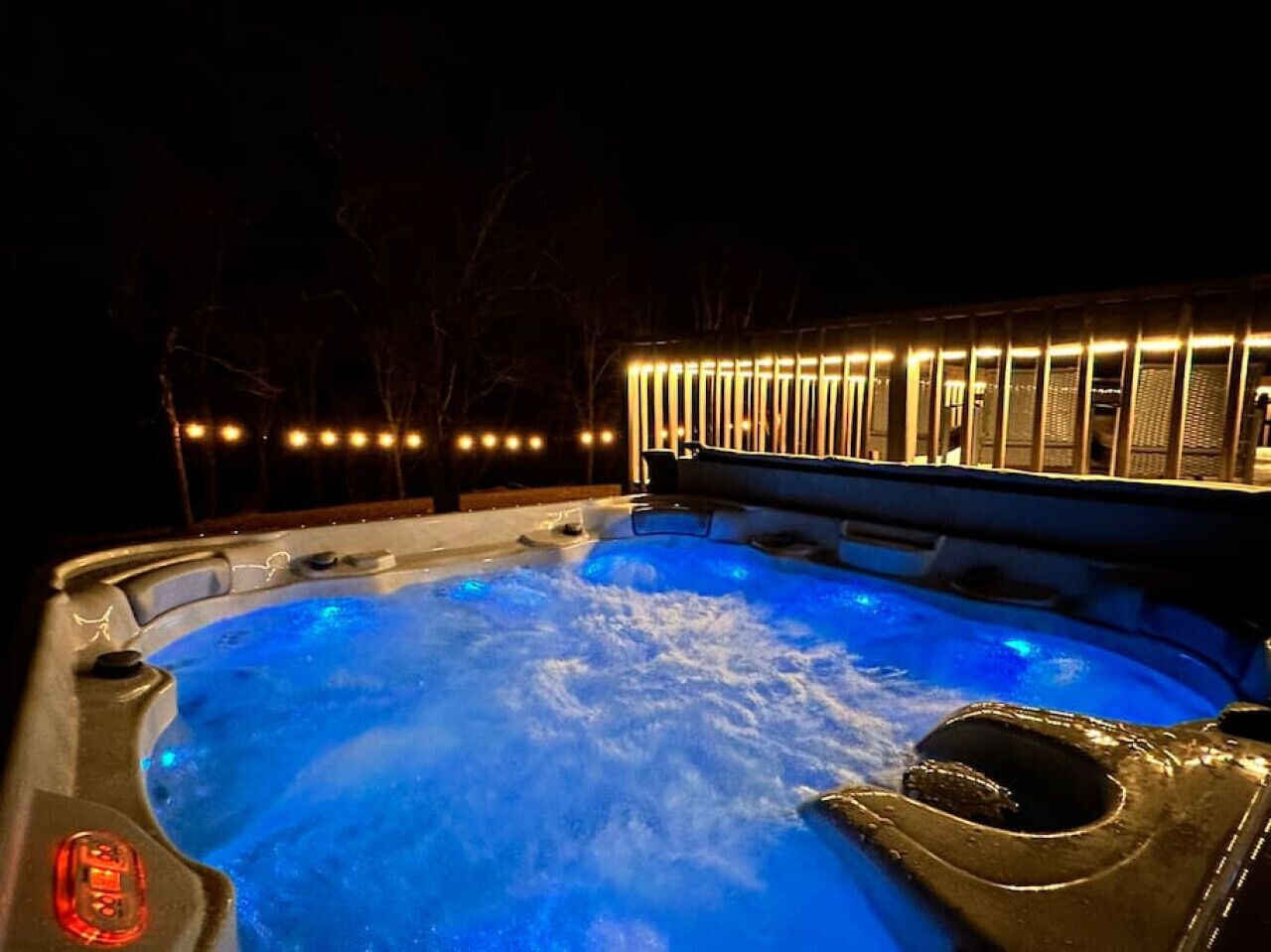 Bain à remous extérieur