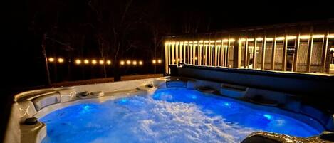 Bain à remous extérieur