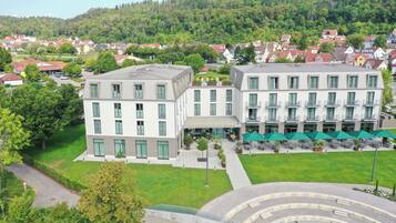 Fassade der Unterkunft