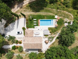 Exterior - Magnificent Villa with splendide view and heated private pool  (Fayence)