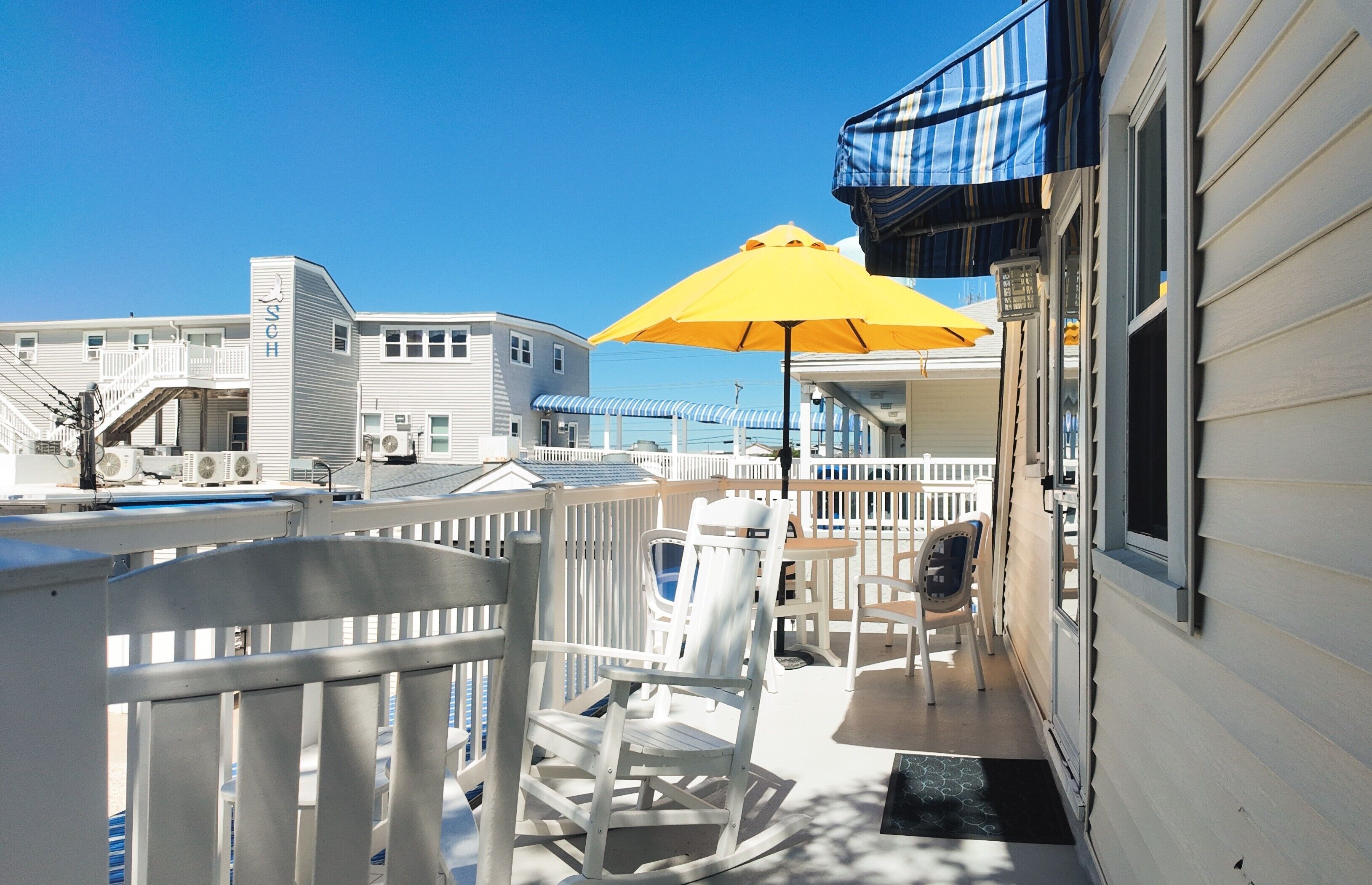 Chambre quadruple Prestige | Terrasse/patio