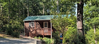 Cozy cabin for 2 w/ great mt views & walking trails!