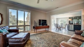 TV - Welcome to Good Trouble villa with Pool,3 bedroom, on golf course. (Georgetown)