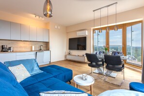 TV - Ferienwohnung am Meer, Urlaub auf der Insel Usedom, Appartement Tower 102 (Świnoujście)
