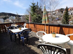 Outdoor dining - Single room 10 - Haus Waldeck (Furtwangen im Schwarzwald)