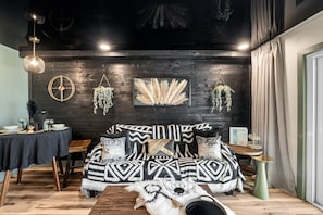 Condo, 1 King Bed with Sofa bed (The Summit 1107) | Living area