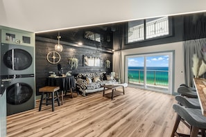 Condo, 1 King Bed with Sofa bed (The Summit 1107) | Living area