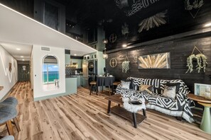 Condo, 1 King Bed with Sofa bed (The Summit 1107) | Living area