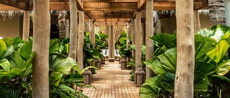 Enceinte de l’hébergement