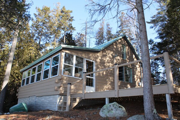 Exterior - Lakefront Cabin near Acadia National Park (Franklin)