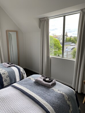 3 bedrooms, iron/ironing board, WiFi, bed sheets - Large luxury family friendly townhouse close to Hagley park and town  (Christchurch)