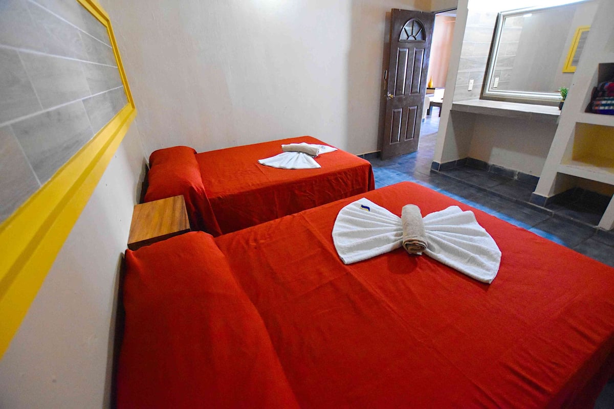 Free WiFi, bed sheets