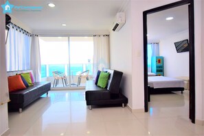 Comfort Apartment, 1 Bedroom (1722-A) piso 17 | Living area