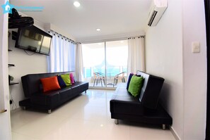 Comfort Apartment, 1 Bedroom (1722-A) piso 17 | Living area