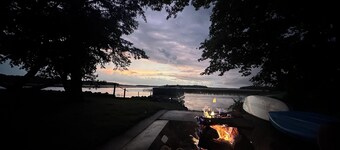 Lakefront Retreat on Platte Lake - Sleeps 18 - 2 King Ensuites - Pontoon Rental