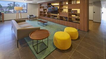 Sala de estar en el lobby