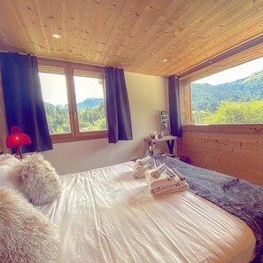 2 bedrooms, desk, soundproofing, iron/ironing board - La Petite Azalée (Montriond)