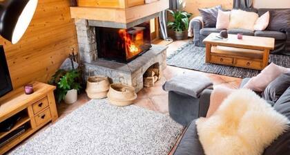5min des Pistes | Chalet privé + Jacuzzi et Sauna