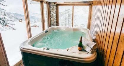 5min des Pistes | Chalet privé + Jacuzzi et Sauna