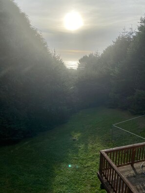 Property grounds - Nesika beach ocean view home (Gold Beach)