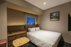 Blackout curtains, iron/ironing board, free WiFi, bed sheets - Hotel Forza Osaka Namba Dotonbori (Osaka)