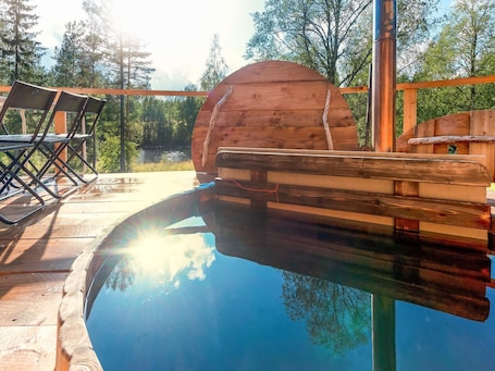 Pool. Vacation home Koivu by Interhome