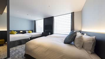 Dreibettzimmer, Nichtraucher (36 square meters, Inter Gate Floor)