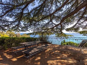 Outdoor dining - Lovely apartment for 6 people with WIFI, TV and terrace (Le Lavandou)
