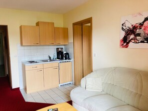 Comfort Condo | Private kitchenette | Cookware/dishes/utensils - Weingut Martin Blass (Erlabrunn)
