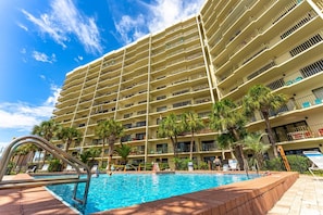 Pool - Beachfront, ground-level condo in a gated resort with a pool, beach access, and Free Activities! (Panama City Beach)
