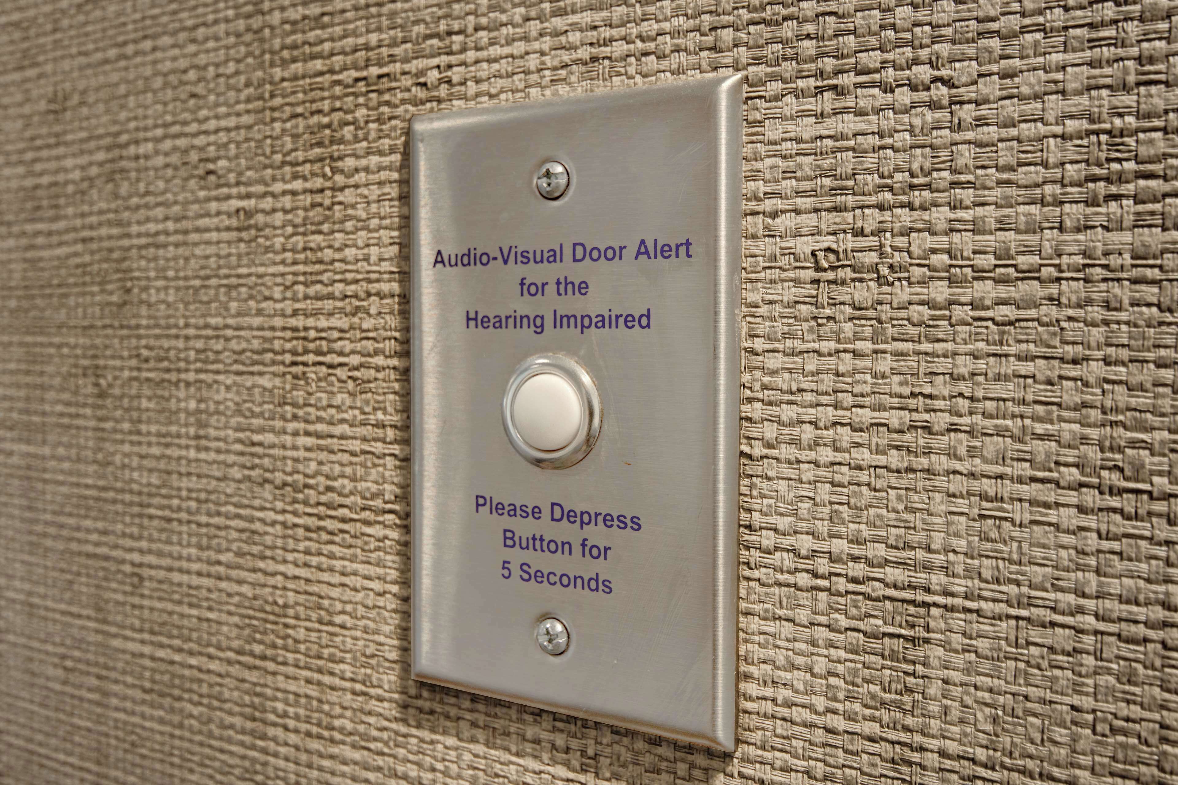 blackout curtains, iron/ironing board