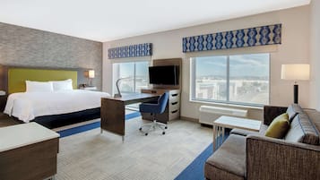 Studio, 1 King-Bett, Kühlschrank und Mikrowelle (Wet bar)