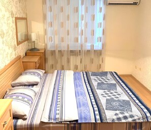 Klassieke kamer | Een strijkplank/strijkijzer, gratis wifi, beddengoed