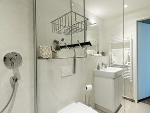 Shower, hair dryer - Hafenspitze App. 16 Pier 2.16 (Wismar)