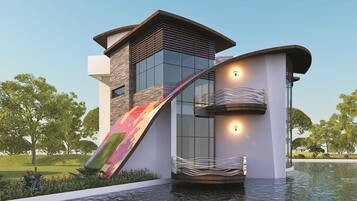 Water Chalet One Bedroom Villa | 2 bedrooms, in-room safe, free WiFi, bed sheets