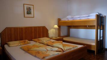 2 chambres, draps fournis